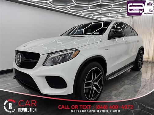 White 2018 Mercedes-Benz AMG GLE 43 Coupe 4MATIC
