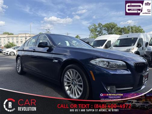 Blue 2013 BMW 535 i xDrive