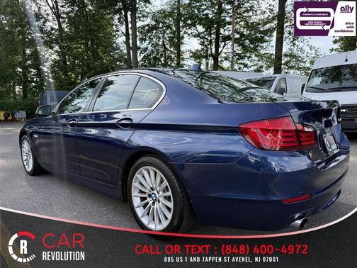 Blue 2013 BMW 535 i xDrive