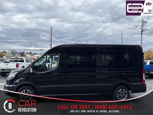 Black 2023 Ford Transit-350 XLT