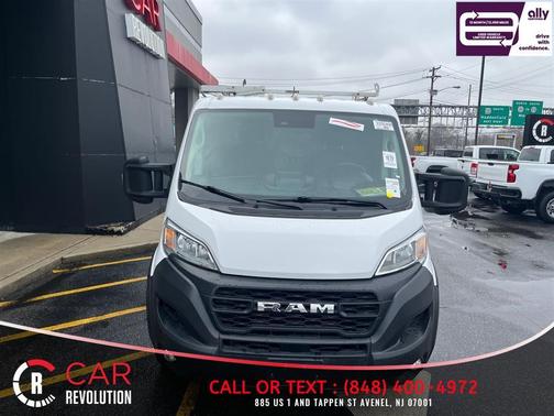 White 2023 RAM ProMaster 1500 Low Roof