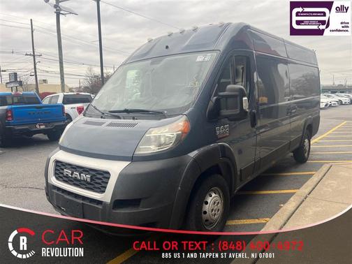 Blue 2019 RAM ProMaster 3500 High Roof