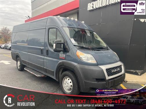 Blue 2019 RAM ProMaster 3500 High Roof