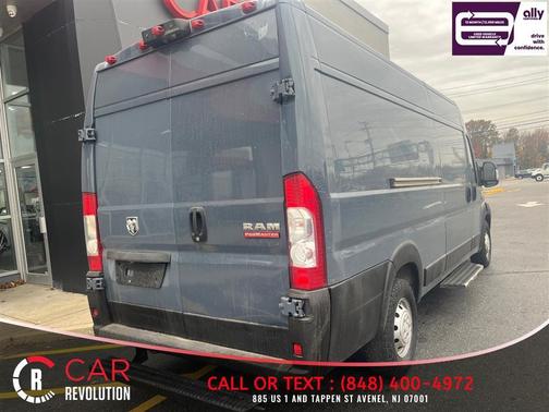 Blue 2019 RAM ProMaster 3500 High Roof