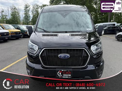 Black 2023 Ford Transit-350 XLT