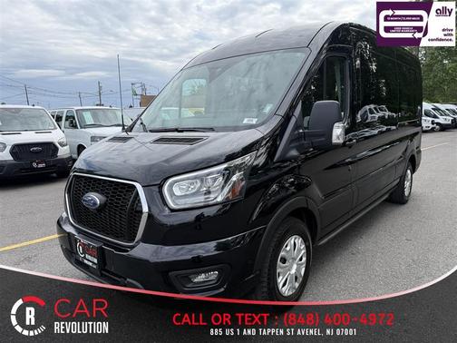 Black 2023 Ford Transit-350 XLT