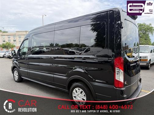 Black 2023 Ford Transit-350 XLT