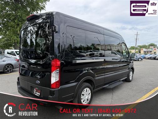 Black 2023 Ford Transit-350 XLT