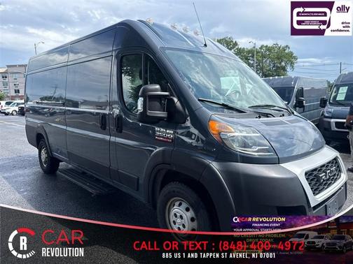 Blue 2020 RAM ProMaster 3500 High Roof