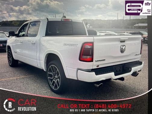 White 2020 RAM 1500 Laramie