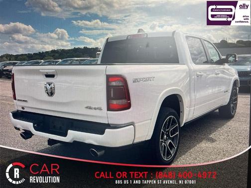 White 2020 RAM 1500 Laramie