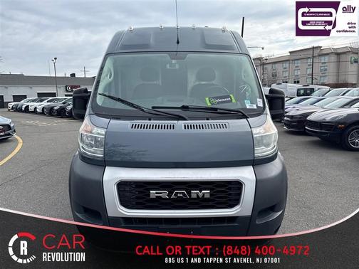 Blue 2019 RAM ProMaster 3500 High Roof