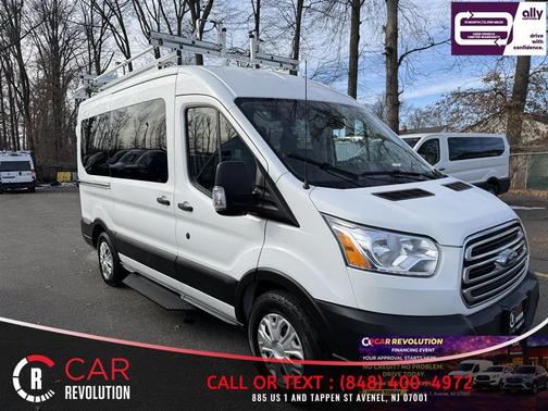 White 2019 Ford Transit-150 XLT T-150 130'' MR