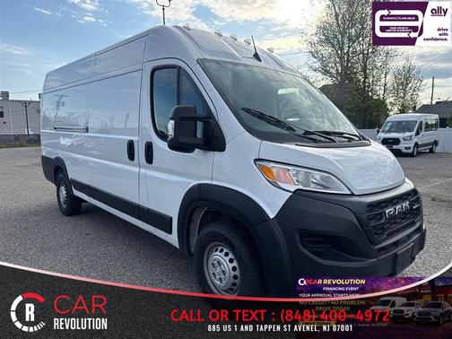 White 2025 RAM ProMaster 3500 High Roof
