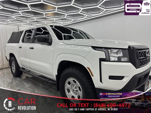 Glacier White 2022 Nissan Frontier S