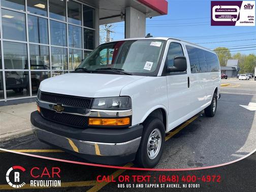 White 2024 Chevrolet Express 3500 LT