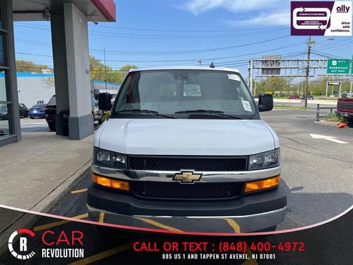 White 2024 Chevrolet Express 3500 LT