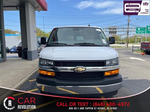 White 2024 Chevrolet Express 3500 LT