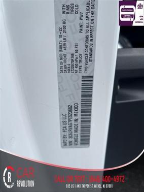 2023 RAM ProMaster 1500 Low Roof