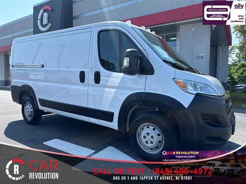 White 2023 RAM ProMaster 1500 Low Roof