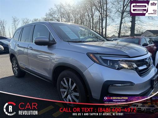 Silver 2019 Honda Pilot EX-L w/Navigation/RES