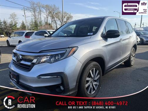 Silver 2019 Honda Pilot EX-L w/Navigation/RES