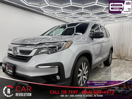 Silver 2019 Honda Pilot EX-L w/Navigation/RES