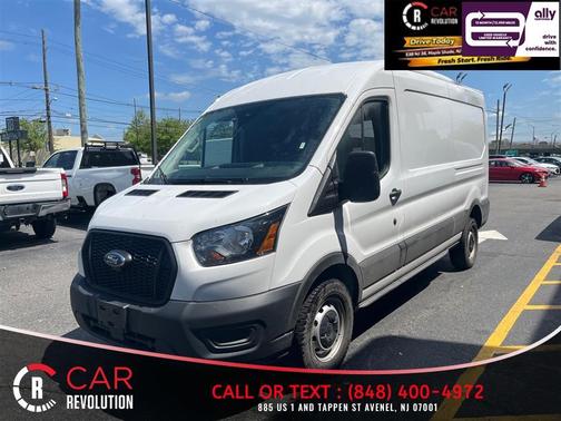 White 2025 Ford Transit-250 148 WB Medium Roof Cargo