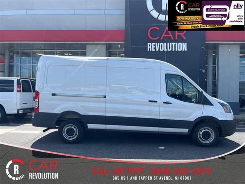 White 2025 Ford Transit-250 148 WB Medium Roof Cargo