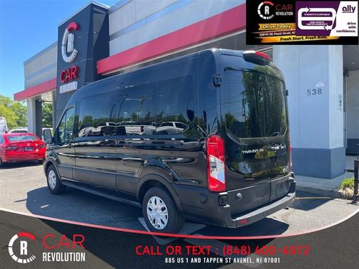 Black 2024 Ford Transit-350 XLT