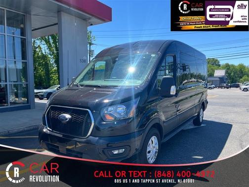 Black 2024 Ford Transit-350 XLT