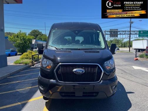 Black 2024 Ford Transit-350 XLT