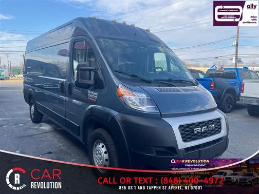 Blue 2020 RAM ProMaster 3500 High Roof