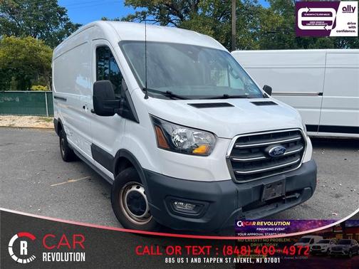 White 2020 Ford Transit-250 T250 MED ROOF