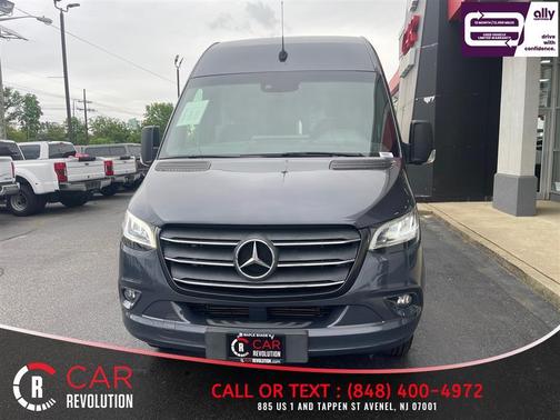 Gray 2020 Mercedes-Benz Sprinter 4500 High Roof