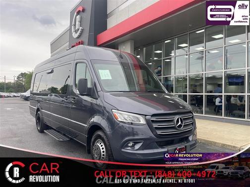Gray 2020 Mercedes-Benz Sprinter 4500 High Roof