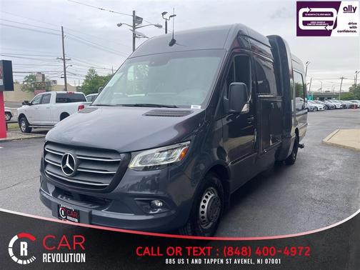 Gray 2020 Mercedes-Benz Sprinter 4500 High Roof