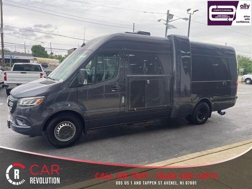 Gray 2020 Mercedes-Benz Sprinter 4500 High Roof