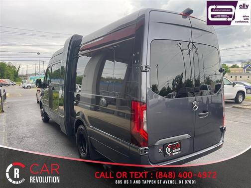 Gray 2020 Mercedes-Benz Sprinter 4500 High Roof