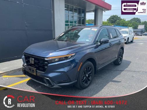 Blue 2024 Honda CR-V Hybrid Sport-L