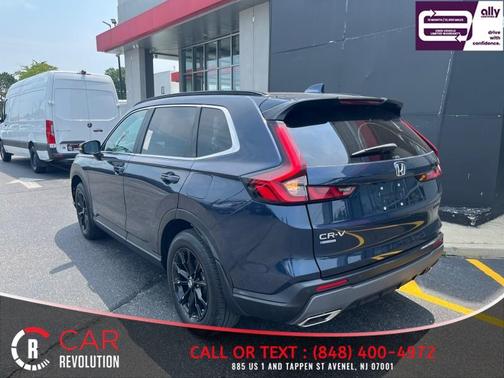 Blue 2024 Honda CR-V Hybrid Sport-L