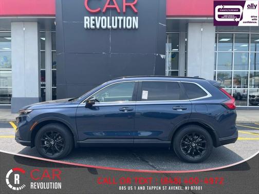 Blue 2024 Honda CR-V Hybrid Sport-L