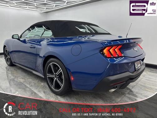 Blue 2024 Ford Mustang EcoBoost Premium