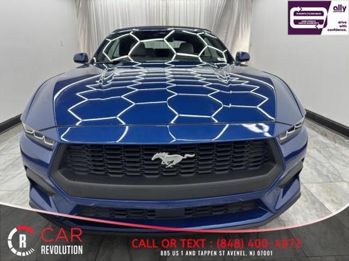 Blue 2024 Ford Mustang EcoBoost Premium