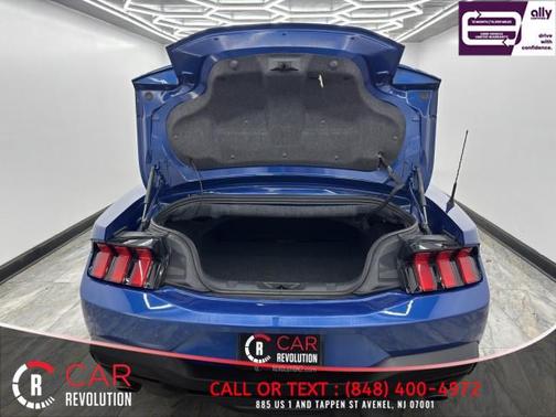 Blue 2024 Ford Mustang EcoBoost Premium