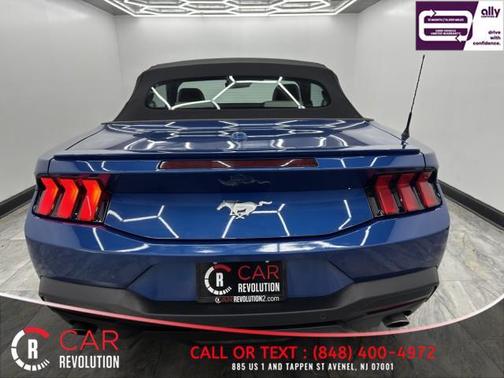 Blue 2024 Ford Mustang EcoBoost Premium