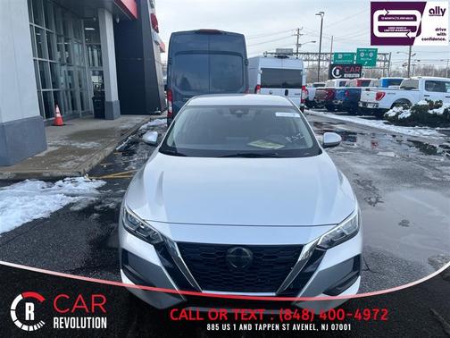 Silver 2022 Nissan Sentra SV