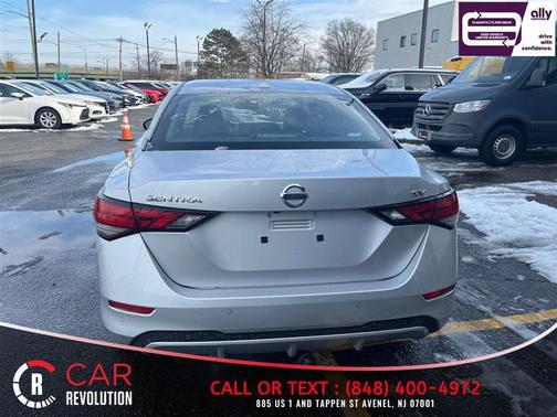 Silver 2022 Nissan Sentra SV