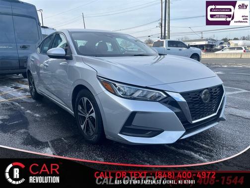 Silver 2022 Nissan Sentra SV