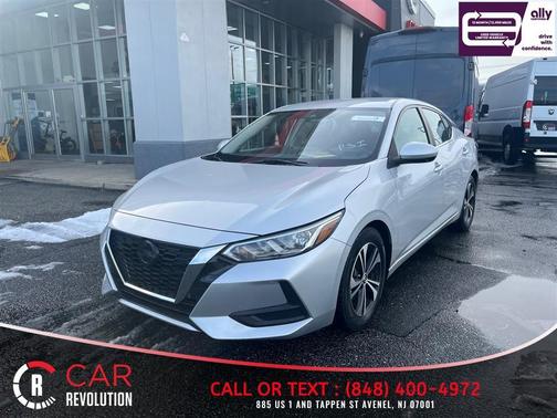 Silver 2022 Nissan Sentra SV